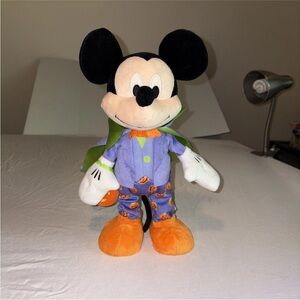 Dancing Disney Mickey Mouse Halloween Plush
